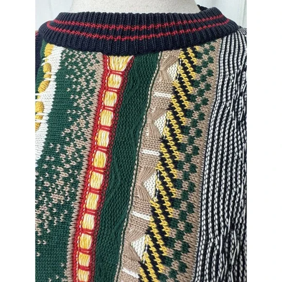 Coogi Mens Sweater -Missing Tag- Cotton Colorful - XL/XXL - Picture 9 of 10